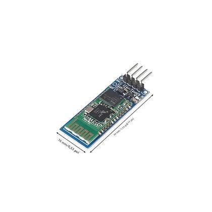 Imagem de Módulo Transceptor Bluetooth RF HC06 HC-06 Serial Sem Fio 4 Pinos RS232 TTL Para Arduino