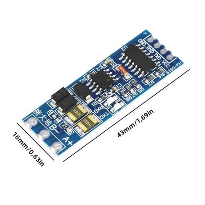 Imagem de Módulo TTL RS485 1-10PC Conversor De Nível Serial UART Controle Automático De Fluxo 33/5V Circuitos
