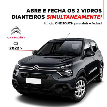Imagem de Módulo Vidro Eletrico 2 Portas Citroen C3 2022 2023 2024 2025 Tury
