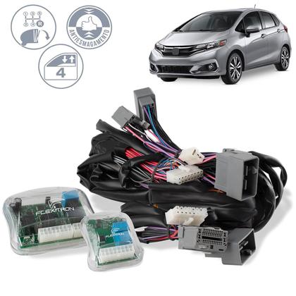 Imagem de Modulo Vidro Elétrico Fit EX EXL 2018 a 2020 Tilt Down, Antiesmagamento