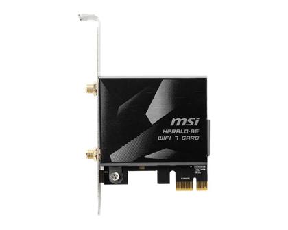 Imagem de Módulo Wi-Fi 7 MSI Herald-BE WI-FI 7 MAX com Bluetooth 5.4