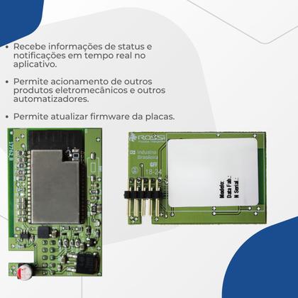 Imagem de Módulo Wi-Fi Simply Connect Motor Portão Abertura Inteligente Rossi