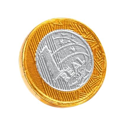 Imagem de Moedas Sabor Chocolate Pacote 500g Bel