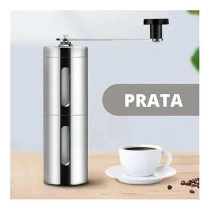 Imagem de Moedor Café Inox 21 Cm Prata