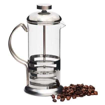 Imagem de Moedor Café Manivela Manual + Cafeteira Francesa Inox 350ml