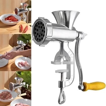 Imagem de moedor carne máquina manual moer Hamburguer Kafta Linguiça