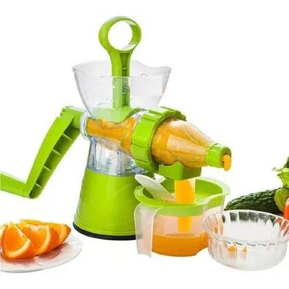 Imagem de Moedor Centrifuga Manual De Frutas Legumes Suco Juicer Jarra
