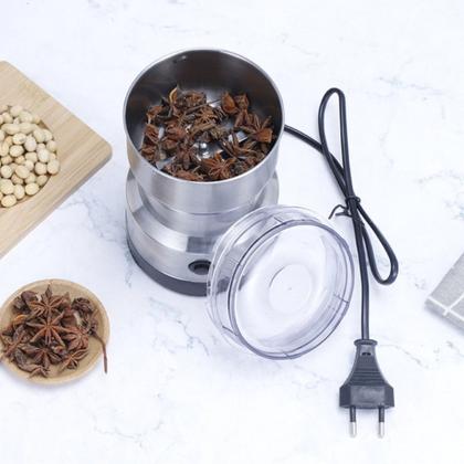 Imagem de Moedor De Café Grãos Triturador Elétrico Automático Inox