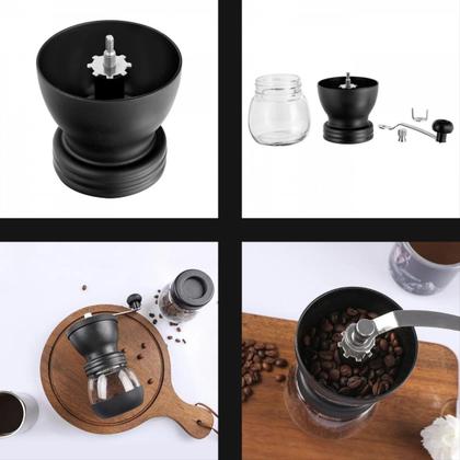 Imagem de Moedor De Café Lâmina Cerâmica Com Regulagem e Pote Reserva