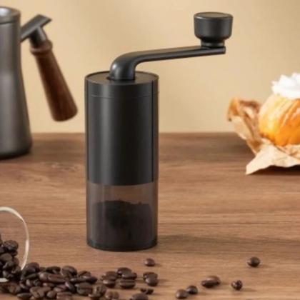 Imagem de Moedor De Café Manual Antigo Grãos Manivela Ajuste Moagem
