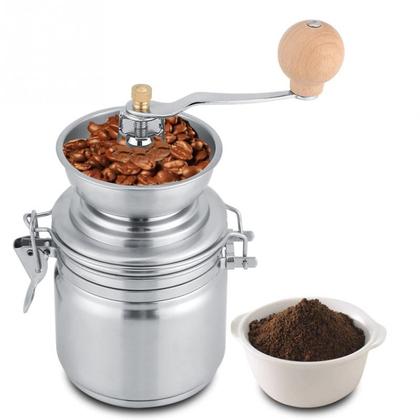 Imagem de Moedor de café manual de aço inoxidável Ajustável Spice Nuts Grinding Mill Hand Tool Sliver High Quality Moedores de café elétricos