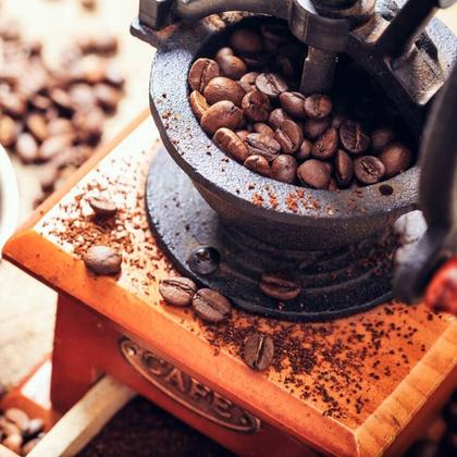 Imagem de Moedor De Café Manual Retrô Madeira Brown - Mimo Style