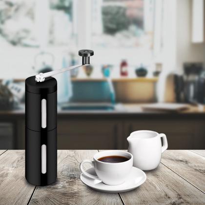 Imagem de Moedor de Café Prático + Garrafa Bule Paris 500ml - Preto Unitermi