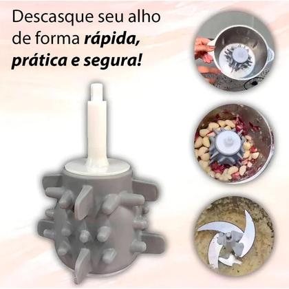 Imagem de Moedor De Carne De Aço Inoxidável Elétrico, Processador De Alimentos 3L + Descascador
