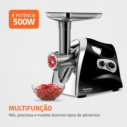 Imagem de Moedor de Carne Elétrico Mondial Premium MC-03