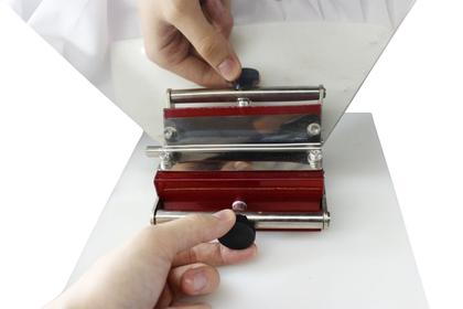 Imagem de Moedor de Malte 2 Rolos e Funil c/ Extensor em inox (ALBCF-i)