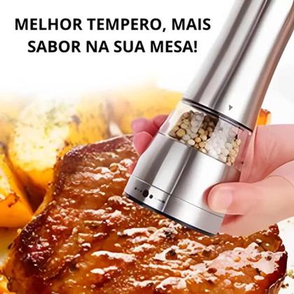 Imagem de Moedor De Pimenta Sal Grosso Lorben Triturador Tempero 21 Cm