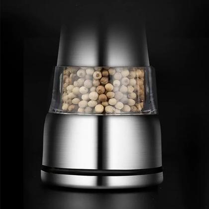 Imagem de Moedor De Pimenta Sal Temperos Especiarias Aço Inox