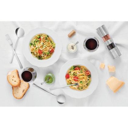 Imagem de Moedor De Sal E Pimenta Realce Duplo Em Aço Inox E Acrílico Com Moinho Em Cerâmica