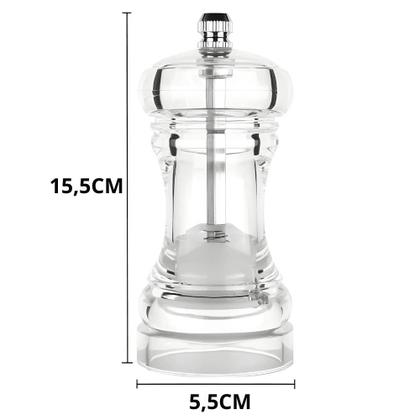 Imagem de Moedor De Sal e Pimenta Saleiro De Cozinha Pimenteiro Triturador Manual Cozinha Pimentas Temperos