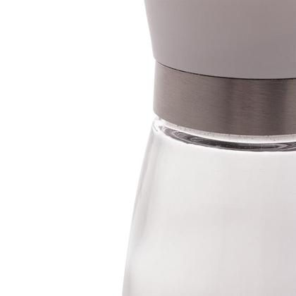 Imagem de Moedor De Tempero Lyor Vidro Com Tampa Branca 170ml - 7505