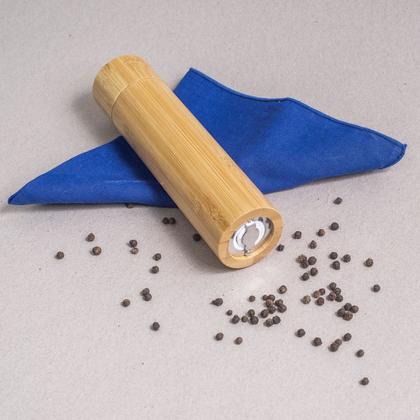 Imagem de Moedor de Temperos Sal e Pimenta de Bambu Oikos