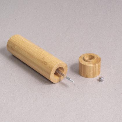 Imagem de Moedor de Temperos Sal e Pimenta de Bambu Oikos