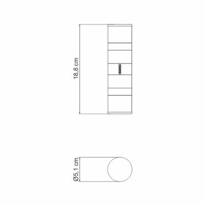 Imagem de Moedor Duplo de Sal e Pimenta Tramontina Realce 61655000 Inox
