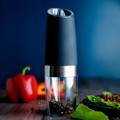 Imagem de Moedor Elétrico Ajustável Para Moer Pimenta Café Sal E Outros Grãos Grosso