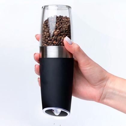 Imagem de Moedor Elétrico Ajustável Para Moer Pimenta Café Sal E Outros Grãos Grosso