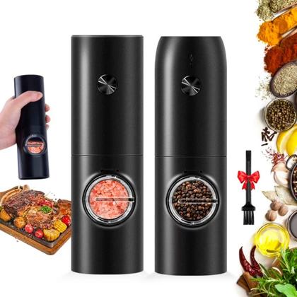 Imagem de Moedor Elétrico Para Grãos Pimenta Café E Sal Com Ajuste Para Cozinha