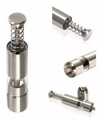 Moedor Manual De Pimenta E Sal Em Aço Inox - Unyhome Imagem de Moedor Manual De Pimenta E Sal Em Aço Inox
