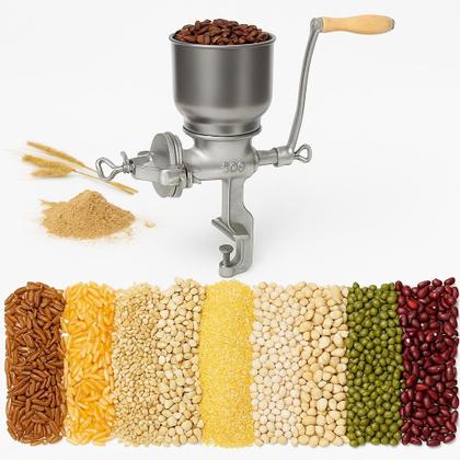 Imagem de Moedor Moinho Ferro Fundido Para Café Milho Ervas E Cereais TNT