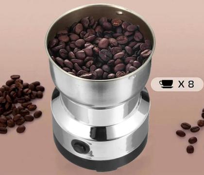 Imagem de Moedor triturador de café temperos Grãos e Sementes Pó Fino precisão resistência inox