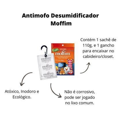 Imagem de Moffim Sachê Antimofo Desumidificador Antiumidade Roupa Gavetas Umidade Closet Eliminar