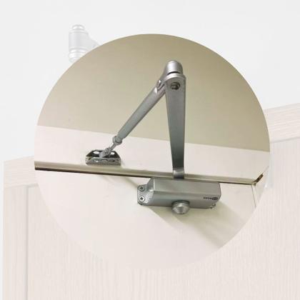 Imagem de Mola Aérea Amortecedor Fecha Porta Automático NOVE54 Força 3 até 45kg Escritório Cozinha Oferta Fecha Sozinha