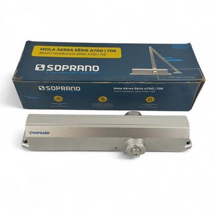 Imagem de Mola aerea soprano f3-6 a706 prata 120 kg