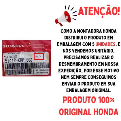 Imagem de Mola Bengala Grande E Pequena Titan 150 14 Á 15 Honda Par