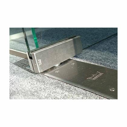 Imagem de Mola De Piso Com Espelho de Inox pra Porta De Vidro BTS 75R Dorma