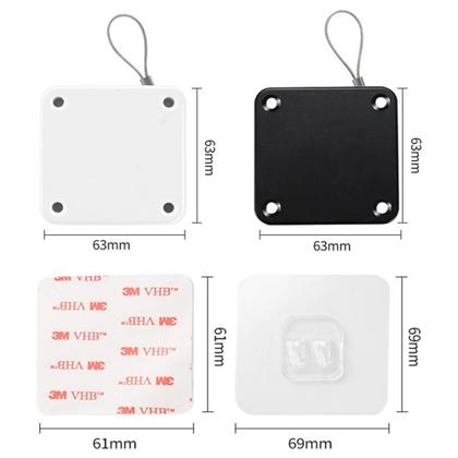 Imagem de Mola Fecha Porta Fechador Automático Com Regulagem Aérea Cabo Inox