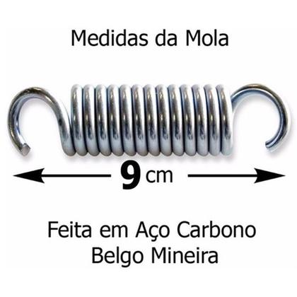 Imagem de Mola Jump Reforçada Profissional 9cm - 10 Unidades