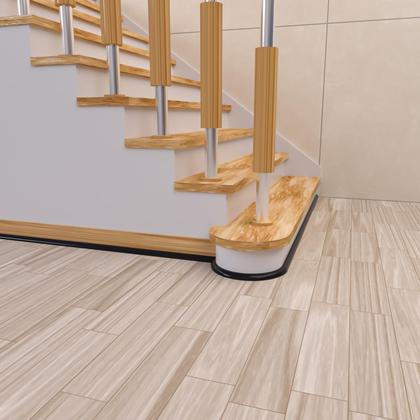 Imagem de Moldagem flexível em um quarto de círculo Risunpet Mini Peel and Stick