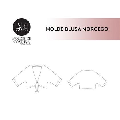 Imagem de Molde blusa morcego tamanho PP ao EXG by Maísa Rasche