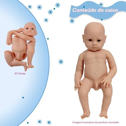 Imagem de Molde Boneco Bebê Reborn Arthur Com Corpo 100% Silicone