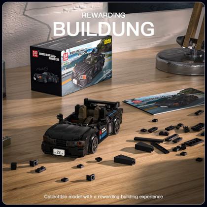 Imagem de Molde de brinquedo de construção King Initial D Nissan Skyline GTR32 359 unidades
