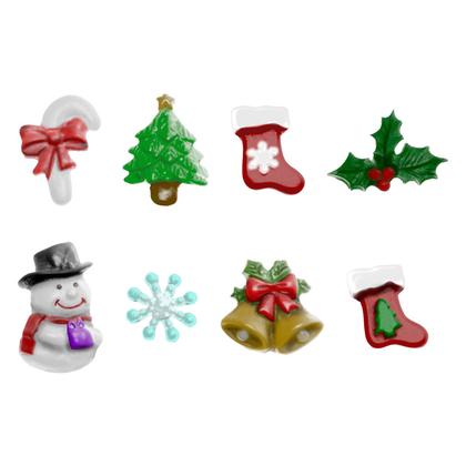 Imagem de Molde De Silicone 244 - Conjunto De Natal 1 - Natal Flexarte