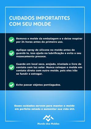 Imagem de Molde de Silicone Amor por Esmalte