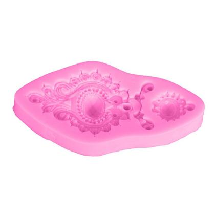 Imagem de Molde De Silicone Arabesco Roma Confeitaria Biscuit