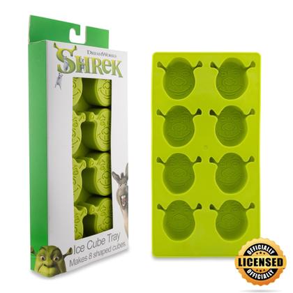 Imagem de Molde de silicone flexível Ice Cube Tray Silver Buffalo Shrek