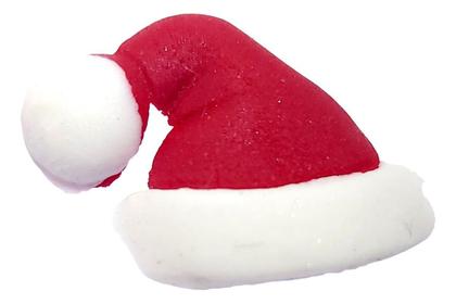 Imagem de Molde De Silicone Gorro De Natal 2,0 x 2,5 cm Papai Noel Confeitaria Decoração Biscuit